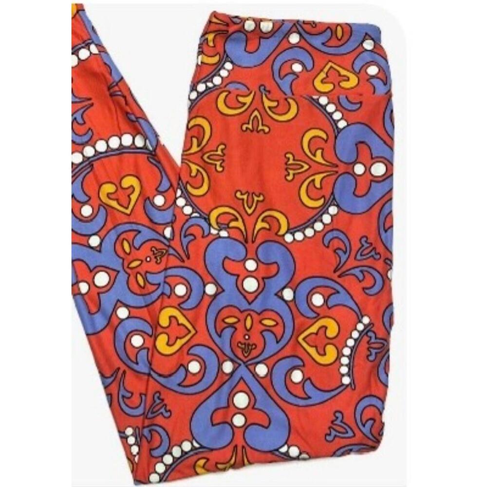 NEW LuLaRoe Fan Favorite Baroque Print. Tall & Curvy Sz 12-18. Ships Next Day